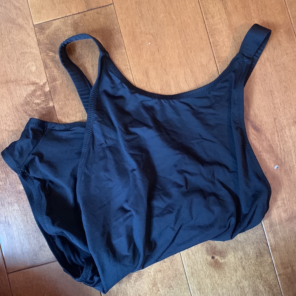 Andie Black High Neck Swimsuit